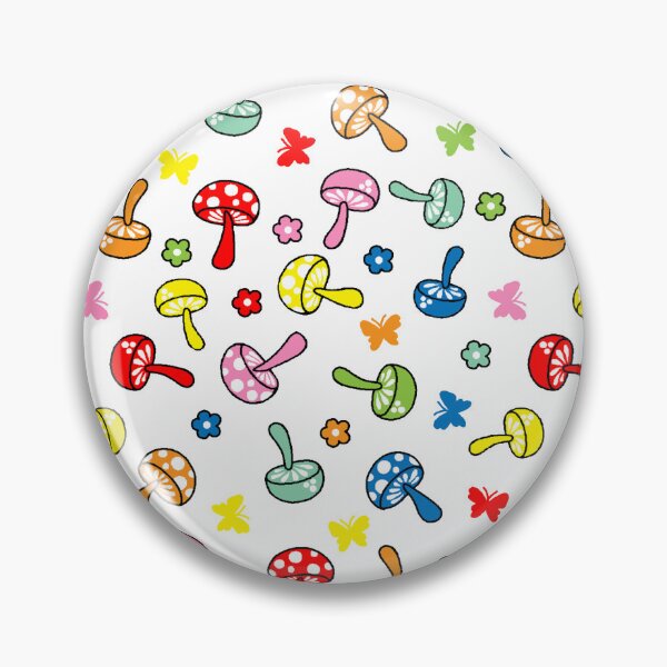 Item preview, Vegan People Life Mushroom Pattern designed and sold by sarodigiart.