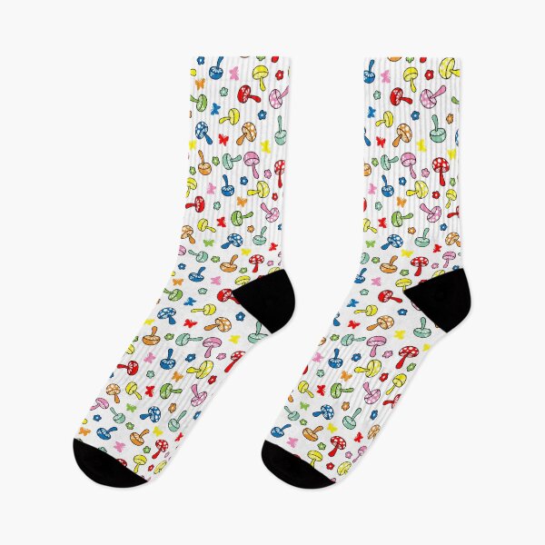 Item preview, Vegan People Life Mushroom Pattern designed and sold by sarodigiart.