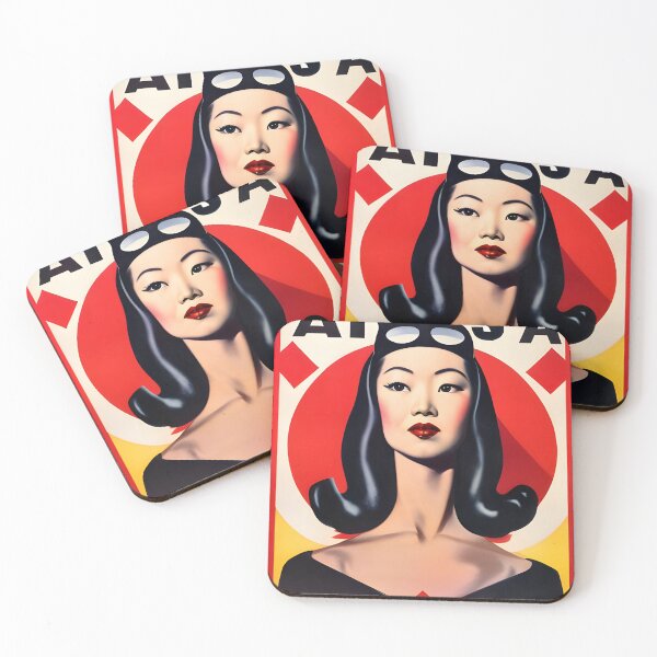 Item preview, Pin-up advertising from the 50s - vintage style designed and sold by Dalive.
