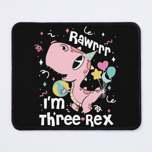 Item preview, Rawr I'm Three-Rex 3rd Saurus Birthday 3 Year Old Dinosaur designed and sold by M711_ARTsGifts.