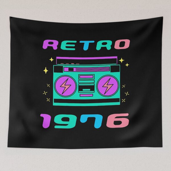 Item preview, 47 Years Old 70s Nostalgia Decorations Funny 1976 Cool 47th Birthday designed and sold by CoolCreative.