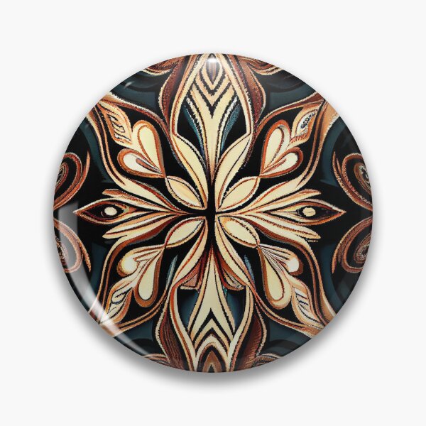 Item preview, Designer Elegant Contemporary Australian Pattern Digital Painting designed and sold by CodeAndColors.