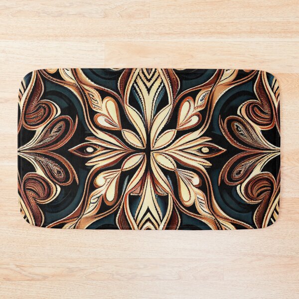 Item preview, Designer Elegant Contemporary Australian Pattern Digital Painting designed and sold by CodeAndColors.