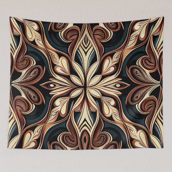 Item preview, Designer Elegant Contemporary Australian Pattern Digital Painting designed and sold by CodeAndColors.