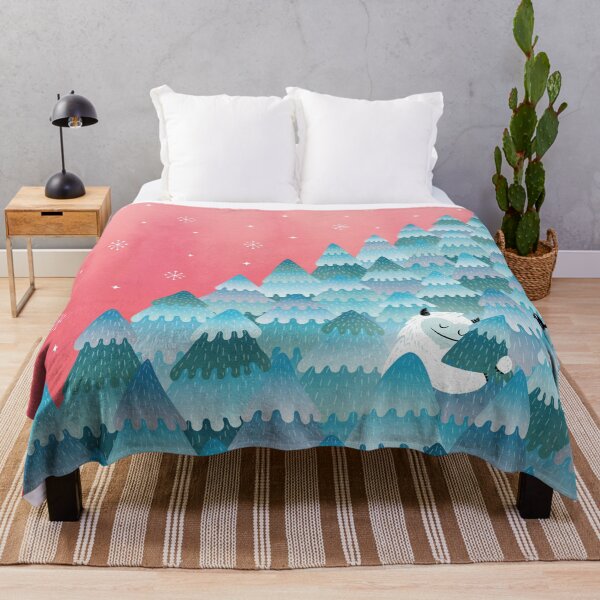 Tree Hugger Throw Blanket