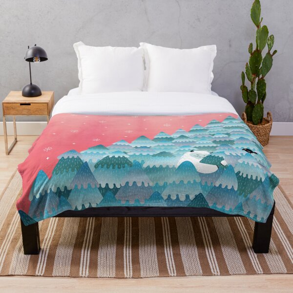 Tree Hugger Throw Blanket