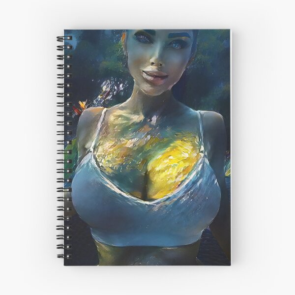 Item preview, Bimbo Girl AI Painting Digital Fetish Art designed and sold by Gogmagosh.
