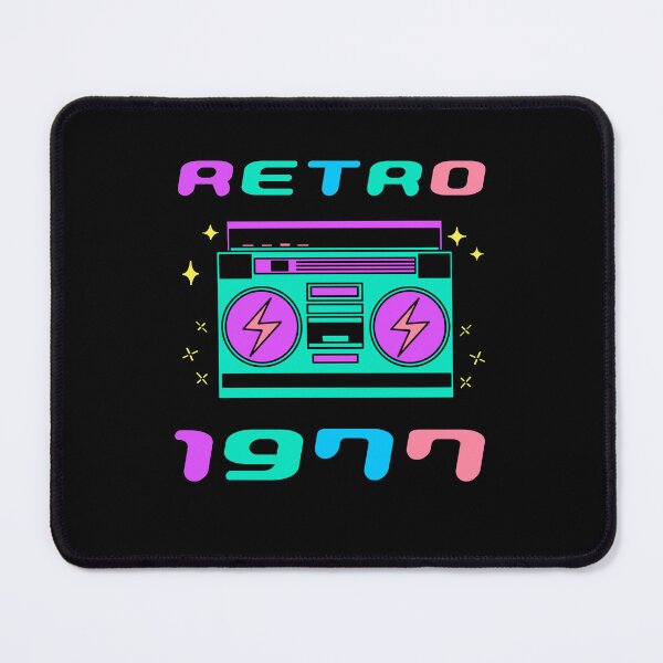 Item preview, 46 Years Old 70s Nostalgia Decorations Funny 1977 Cool 46th Birthday designed and sold by CoolCreative.