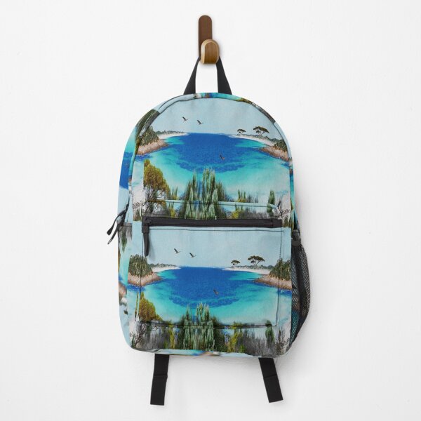Item preview, "Gum Tree Bay: An Oil Painting of Australian Serenity", designed and sold by A-Work-Of-Art.