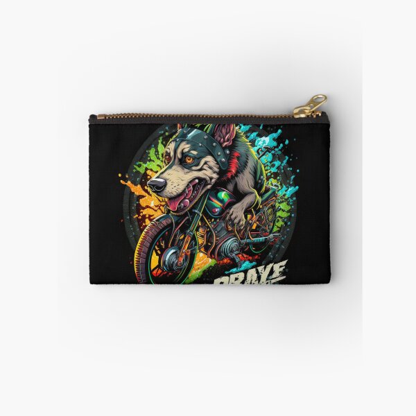 Item preview, Dog on motorbike designed and sold by Kiraslife.