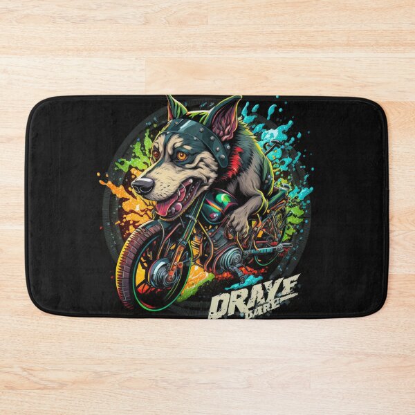 Item preview, Dog on motorbike designed and sold by Kiraslife.