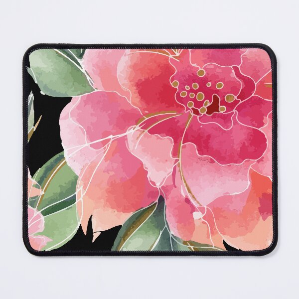 Item preview, Roses oriental pattern Gift Idea in pink floral style designed and sold by gifts-ideas.