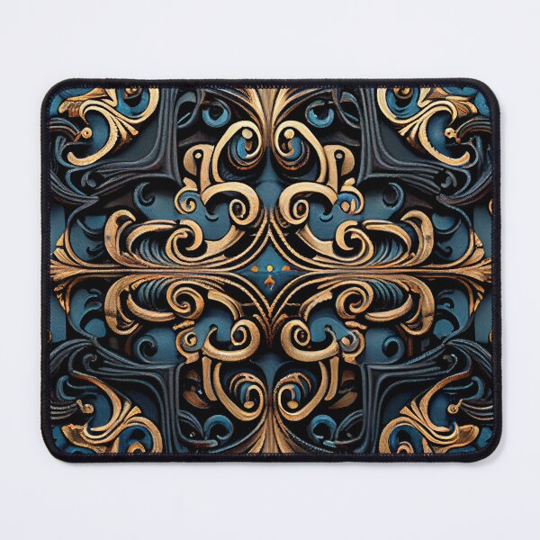 Item preview, Cool Balanced Baroque Divine Basic Industrial Pattern Digital Painting designed and sold by CodeAndColors.