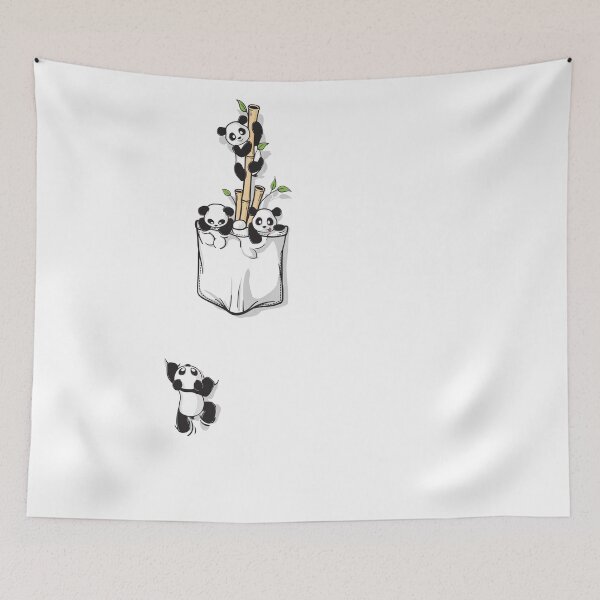Item preview, POCKET PANDAS designed and sold by Beka Designs.