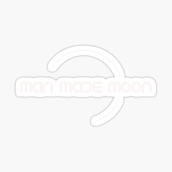 Man Made Moon Logo Sticker
