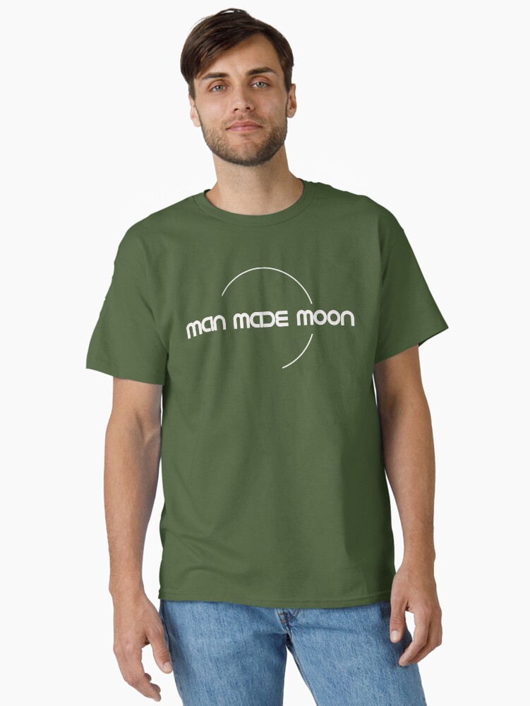 Thumbnail 2 of 7, Classic T-Shirt, Man Made Moon Logo designed and sold by ManMadeMoon.