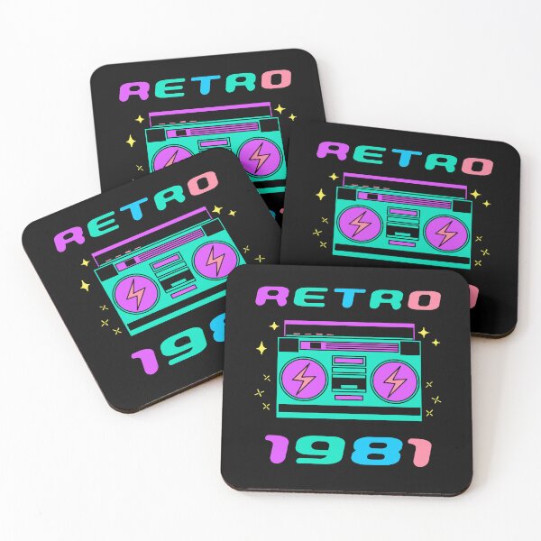 Item preview, 42 Years Old 70s Nostalgia Decorations Funny 1981 Cool 42nd Birthday designed and sold by CoolCreative.