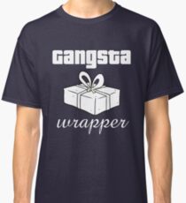 Gangsta Wrapper Funny Christmas Design Classic T-Shirt