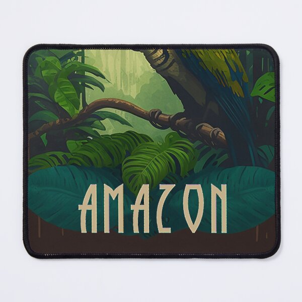 Item preview, Amazon Rainforest Vintage Travel Art Poster designed and sold by OldTravelArt.