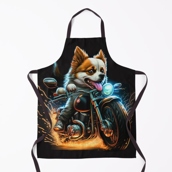Item preview, Dog on motorbike designed and sold by Kiraslife.