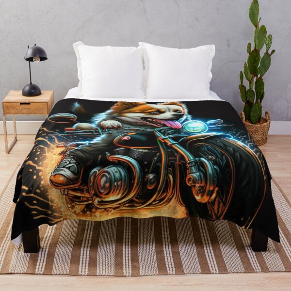 Item preview, Dog on motorbike designed and sold by Kiraslife.