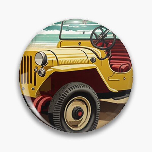 Item preview, Australia Beach Buggy Vintage Travel Art Poster designed and sold by OldTravelArt.