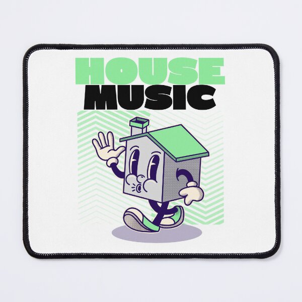 Item preview, HOUSE MUSIC - Character (Green/Black) designed and sold by Discothreadz.