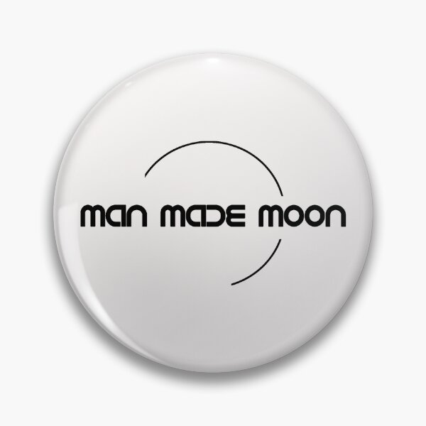 Item preview, Man Made Moon Logo black designed and sold by ManMadeMoon.