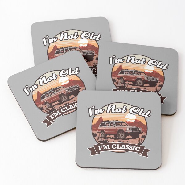 Artikelvorschau, Kopie von Im Not Old Im Classic - Vintage Retro Car entworfen und verkauft von Odd World.