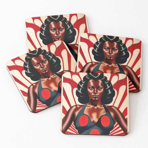 Item preview, Pin-up woman advertisement from the 50s - vintage style designed and sold by Dalive.