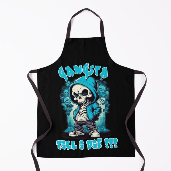 Item preview, Gangsta Till I Die - Thug Life Hip Hop Skeleton Rapper designed and sold by Top Seller ⭐⭐⭐⭐⭐ 5/5.