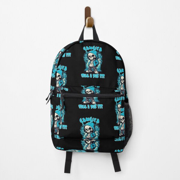 Item preview, Gangsta Till I Die - Thug Life Hip Hop Skeleton Rapper designed and sold by Top Seller ⭐⭐⭐⭐⭐ 5/5.