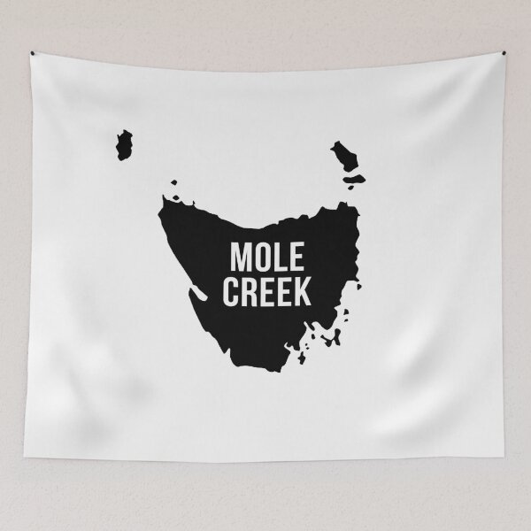 Item preview, Mole Creek, Australia Silhouette designed and sold by CartoCreative.