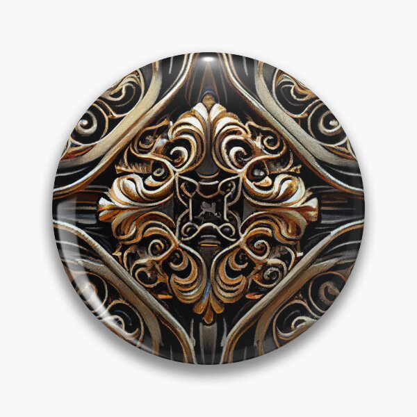 Artikelvorschau, Cool Balanced Baroque Divine Basic Industrial Pattern Digital Painting entworfen und verkauft von CodeAndColors.