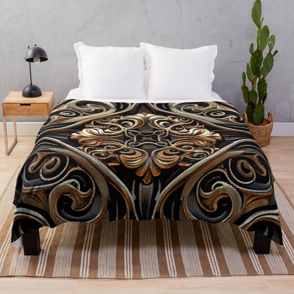 Item preview, Cool Balanced Baroque Divine Basic Industrial Pattern Digital Painting designed and sold by CodeAndColors.