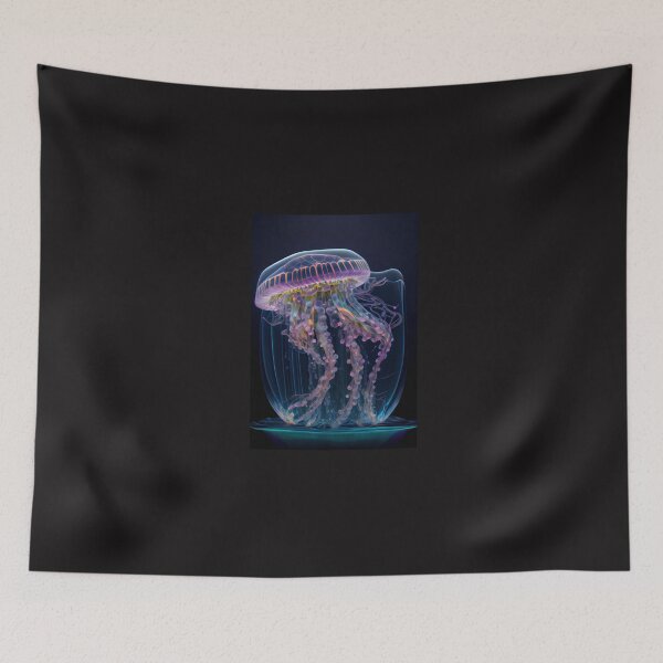 Item preview, Jellyfish Symphony: A Harmonious Combination of Art and Nature designed and sold by AstralArtisan.