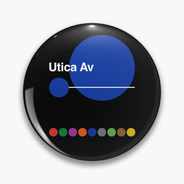 Item preview, Utica Avenue - Bedford-Stuyvesant, Brooklyn, New York Subway designed and sold by ClickForMore.