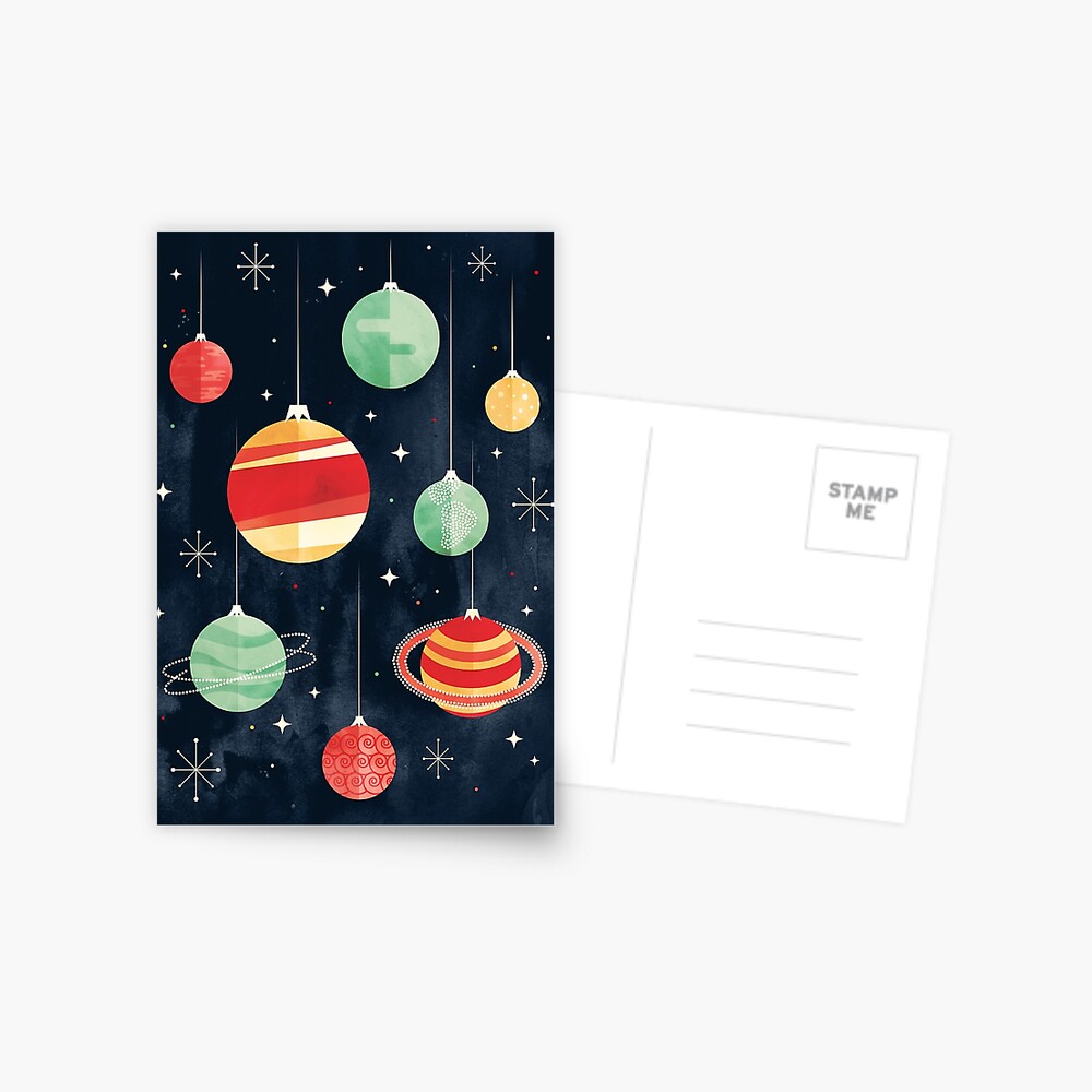 Joy to the Universe Postcard