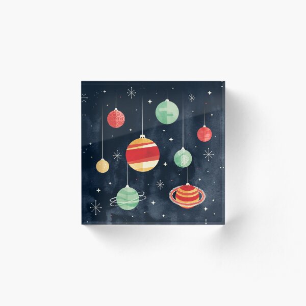 Joy to the Universe Acrylic Block