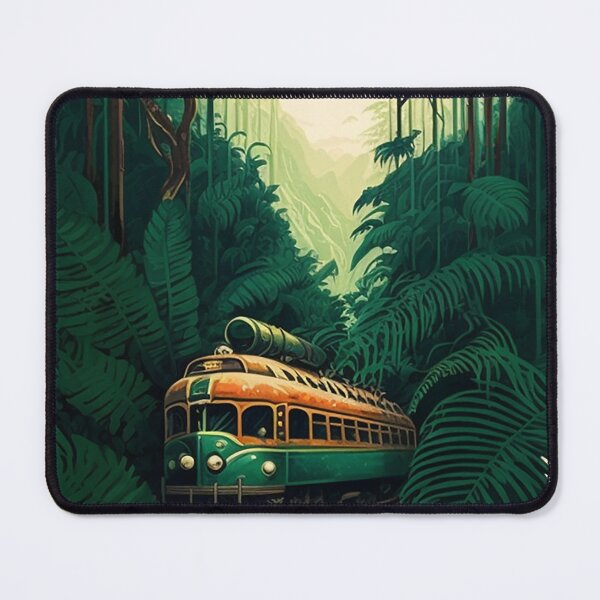 Item preview, Daintree Rainforest Australia Vintage Travel Art Poster designed and sold by OldTravelArt.