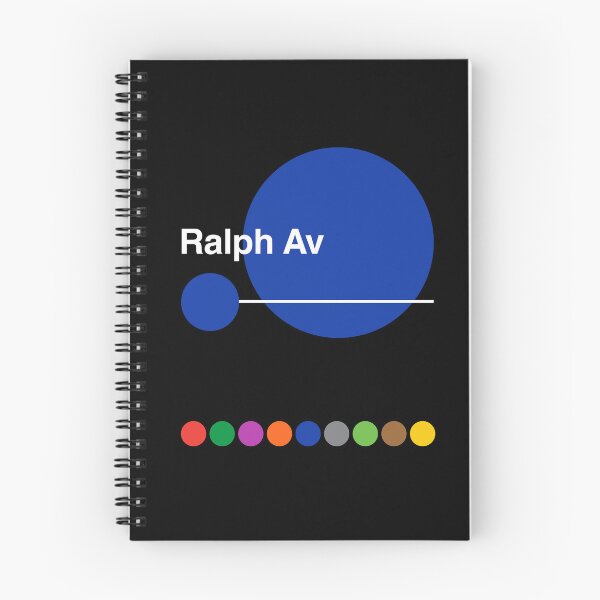 Item preview, Ralph Avenue - Ocean Hill / Bedford-Stuyvesant, Brooklyn, New York Subway designed and sold by ClickForMore.