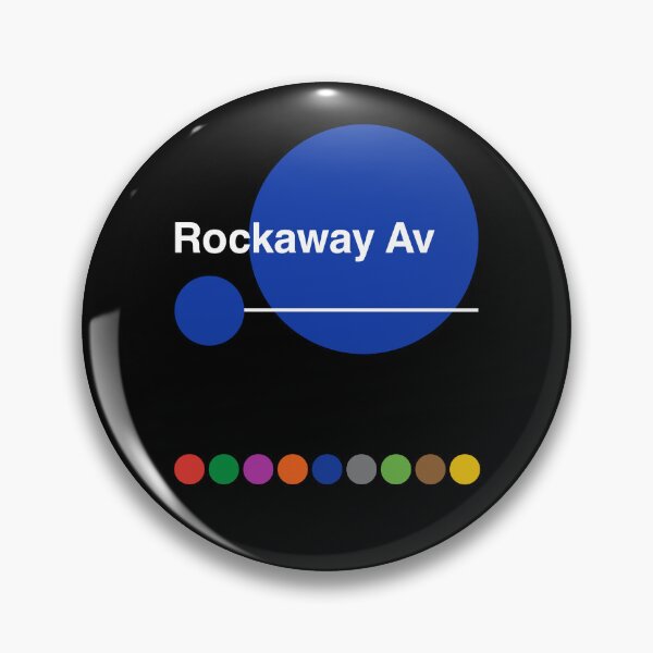 Item preview, Rockaway Avenue - Ocean Hill / Bedford-Stuyvesant, Brooklyn, New York Subway designed and sold by ClickForMore.
