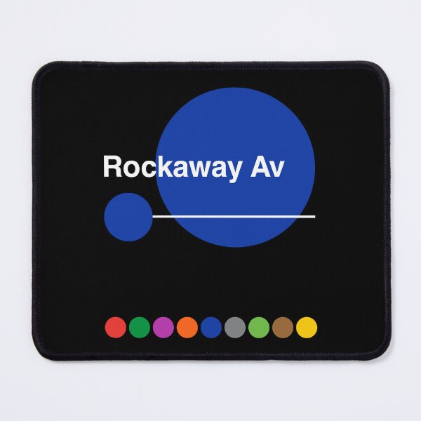 Item preview, Rockaway Avenue - Ocean Hill / Bedford-Stuyvesant, Brooklyn, New York Subway designed and sold by ClickForMore.