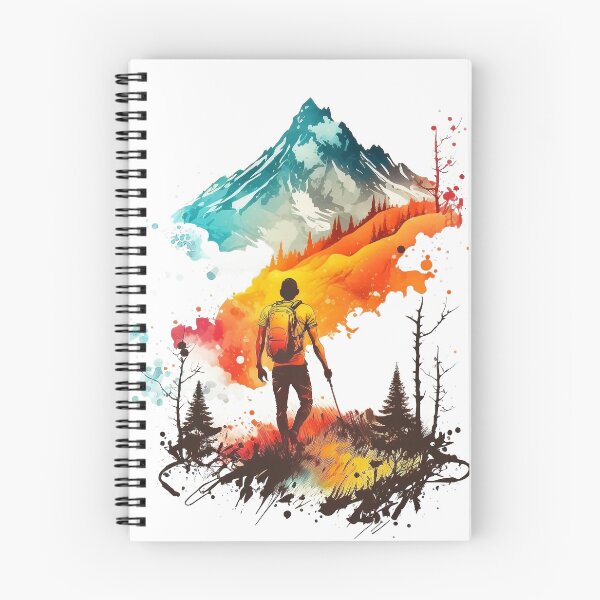 Item preview, Hiking in the Mountains designed and sold by Paterrr.