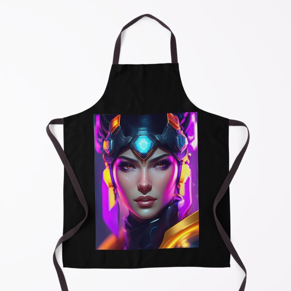 Item preview, Futuristic Diva Girl in Tech Wear designed and sold by MotionWaves.