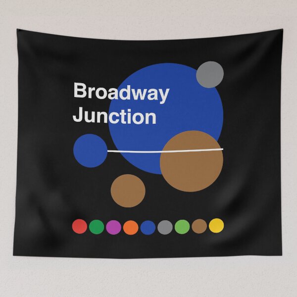 Item preview, Broadway Junction - East New York / Cypress Hills / Ocean Hill, Brooklyn, New York Subway designed and sold by ClickForMore.