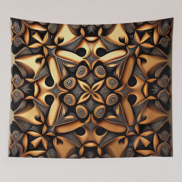 Item preview, Aggressive European Pattern Digital Painting designed and sold by CodeAndColors.