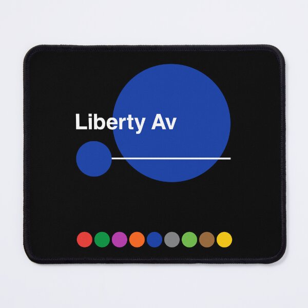 Item preview, Liberty Avenue - East New York, Brooklyn, New York Subway designed and sold by ClickForMore.