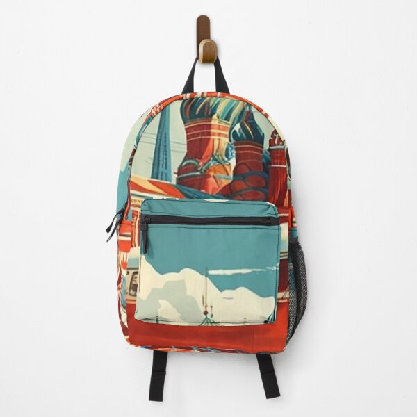 Item preview, Moscow Russia Vintage Travel Art Poster designed and sold by OldTravelArt.
