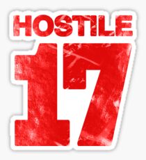 Hostile 17 Sticker